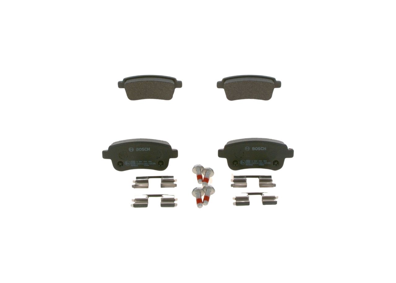 Bremsbelagsatz, Scheibenbremse