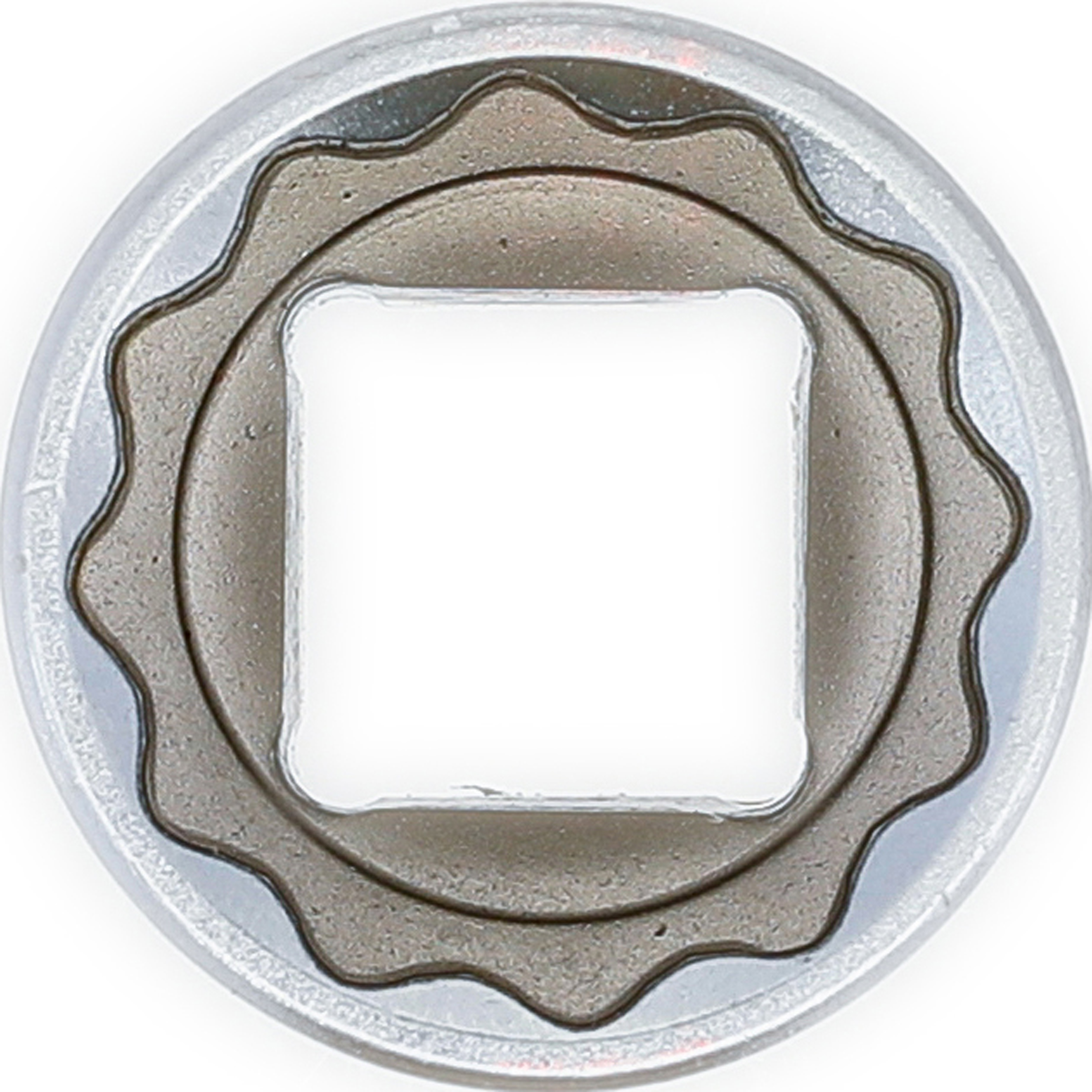 BGS Steckschlüssel-Einsatz Zwölfkant | Antrieb Innenvierkant 12,5 mm (1/2") | SW 21 mm