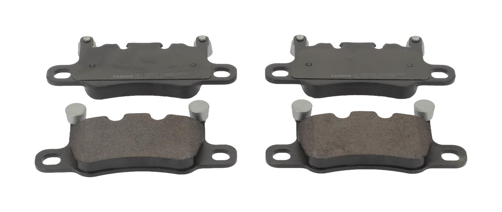 Bremsbelagsatz, Scheibenbremse