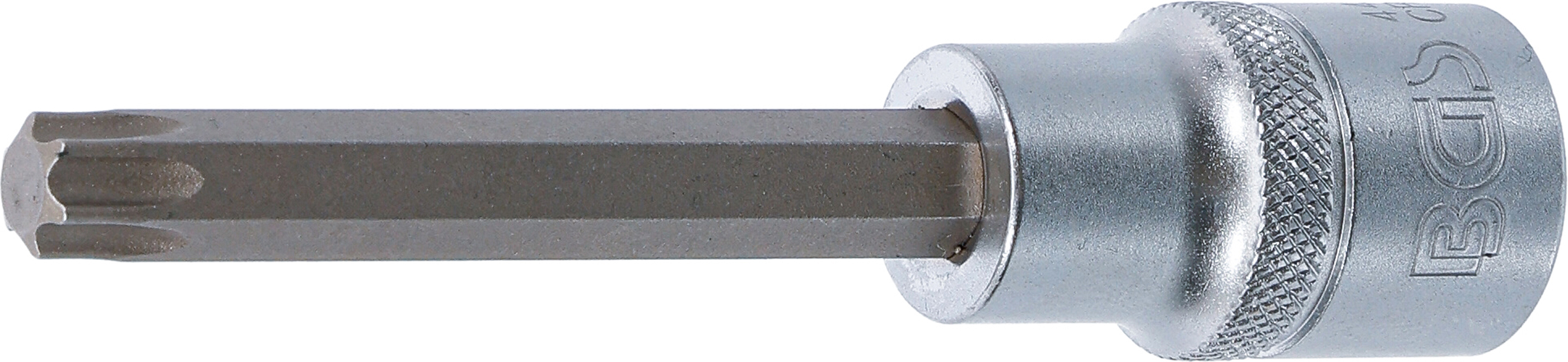 BGS Bit-Einsatz | Länge 100 mm | Antrieb Innenvierkant 12,5 mm (1/2") | T-Profil (für Torx) T50