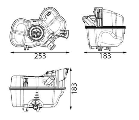 Ausgleichsbehälter, Kühlmittel