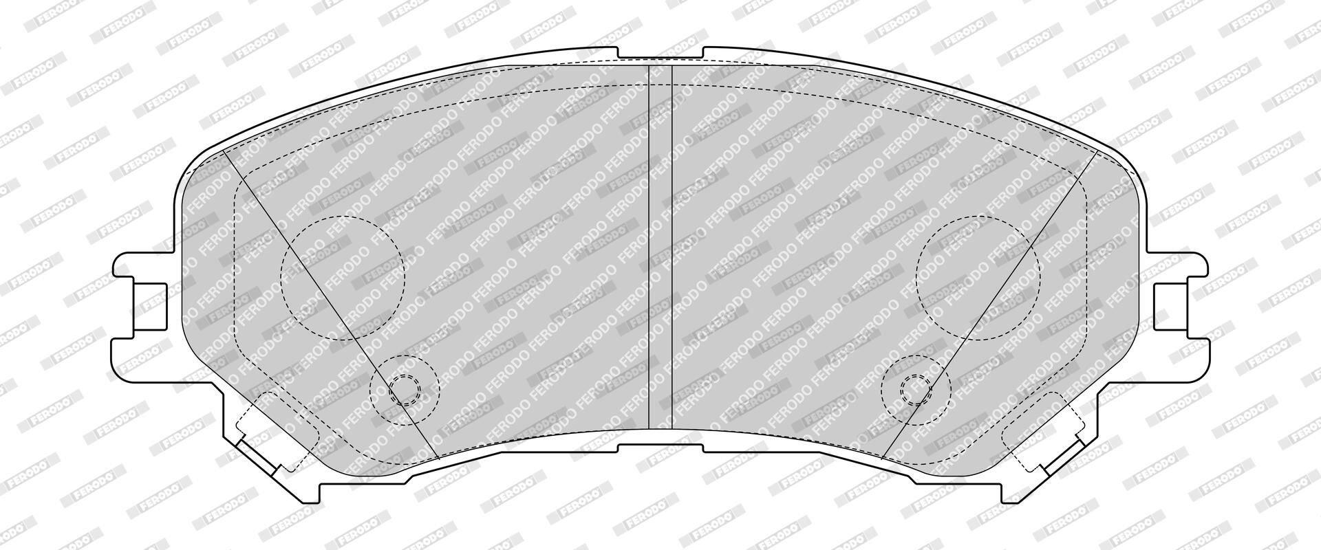 Bremsbelagsatz, Scheibenbremse