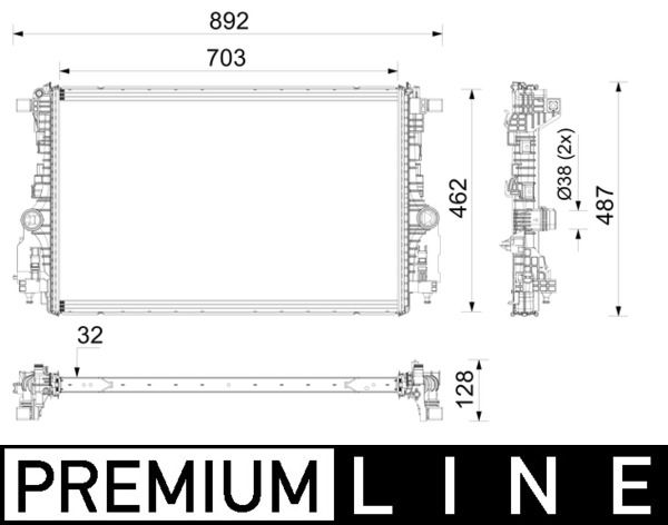 Kühler, Motorkühlung
