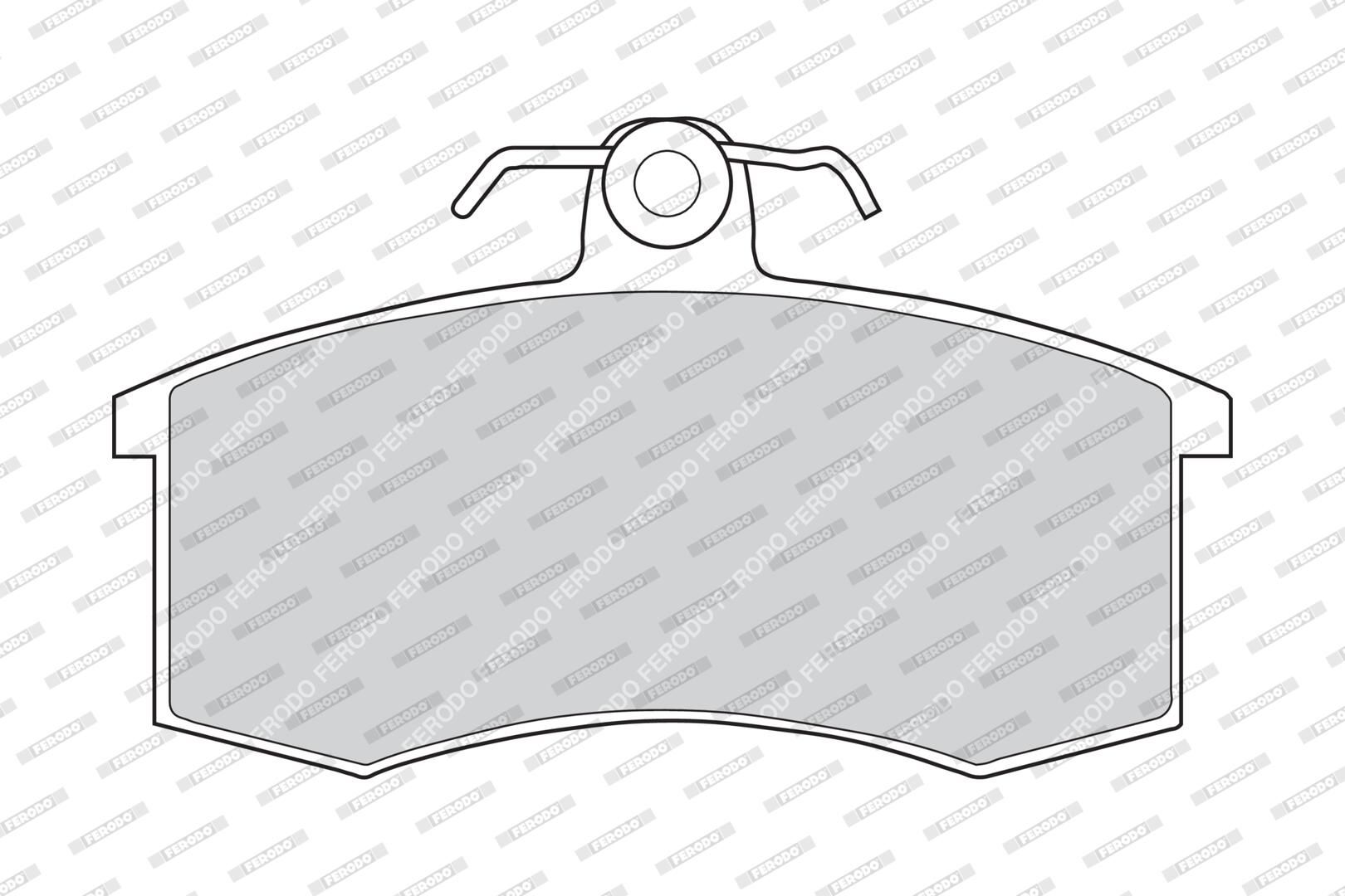 Bremsbelagsatz, Scheibenbremse