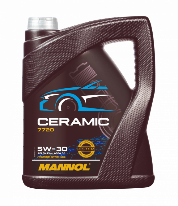 5W-30 Mannol 7720 Ceramic Motoröl 5 Liter