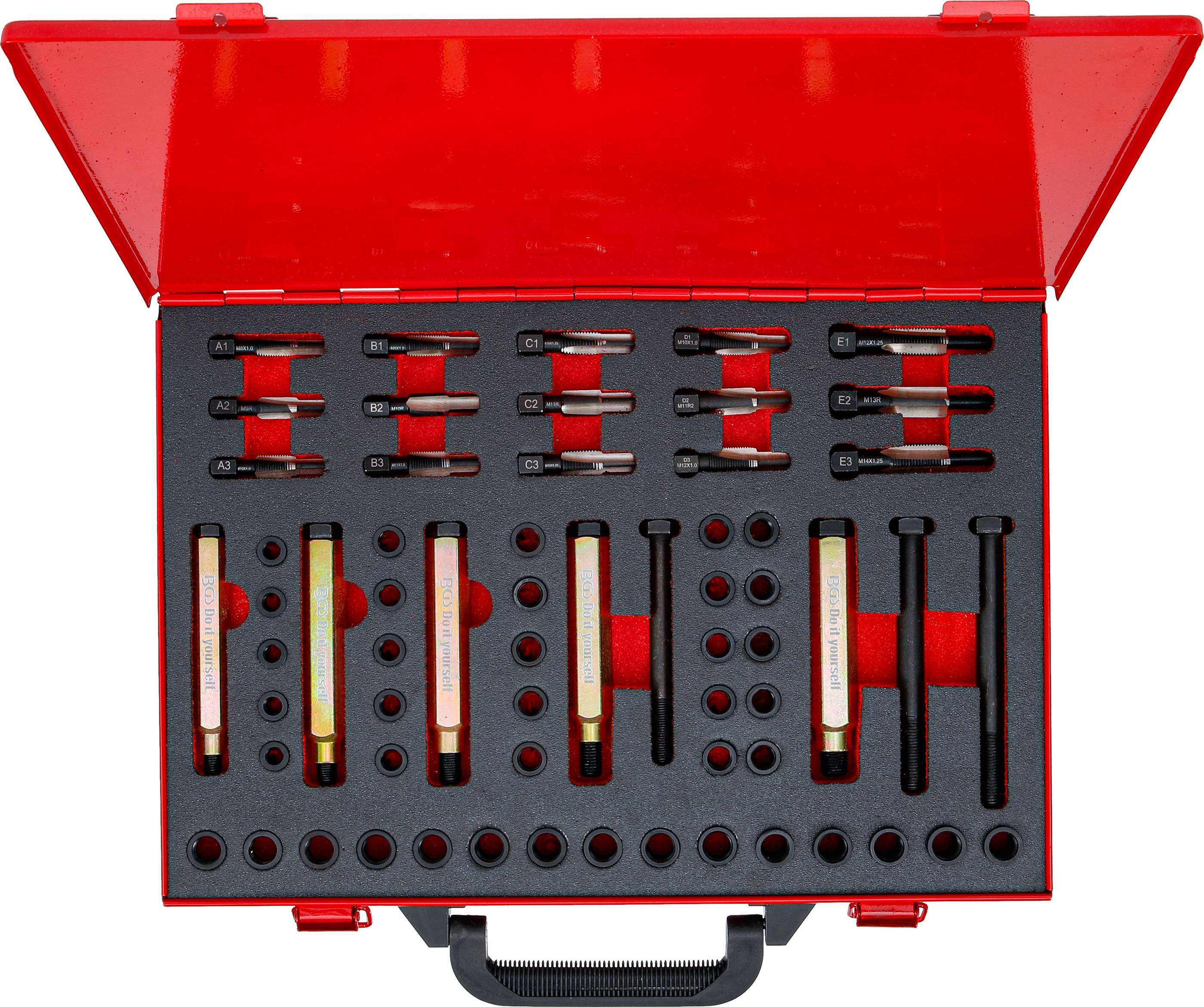 BGS Reparatursatz für Glühkerzengewinde | M8 - M9 - M10 - M12