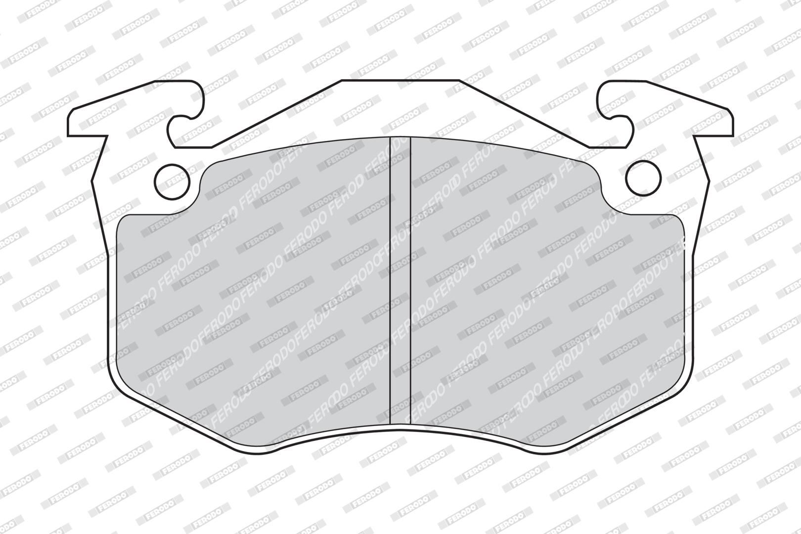 Bremsbelagsatz, Scheibenbremse