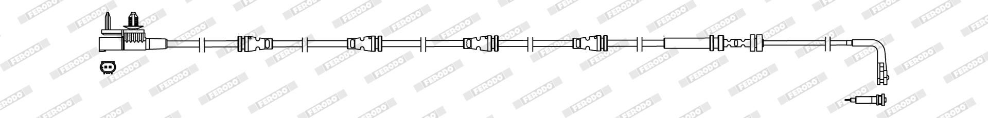 Warnkontakt, Bremsbelagverschleiß