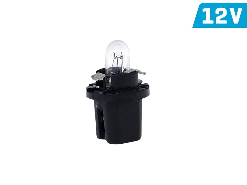 Vision Glühlampe Armaturenbrettanzeige 12V 1.2W BAX B8,5d schwarz 10er Pack