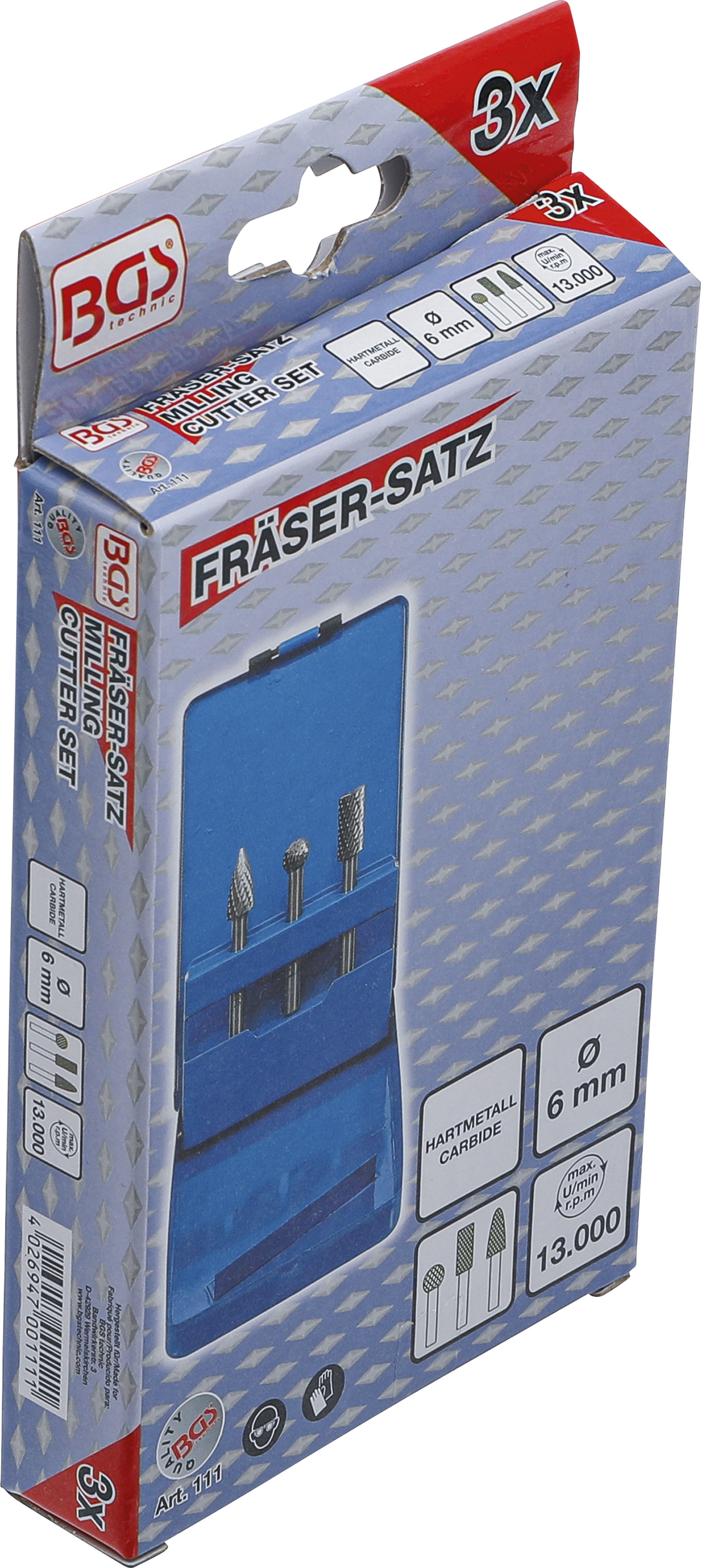 BGS Fräser-Satz | 3-tlg.