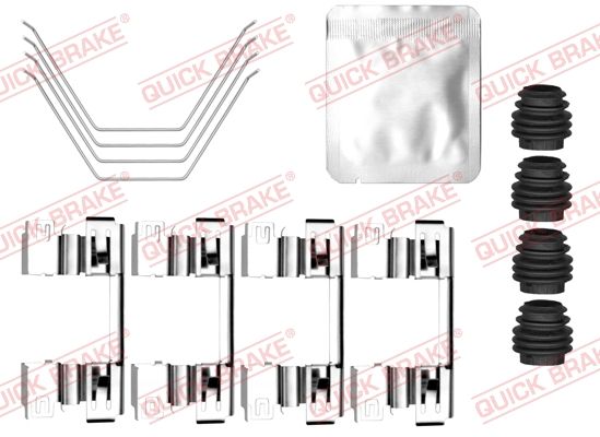 Zubehörsatz, Scheibenbremsbelag