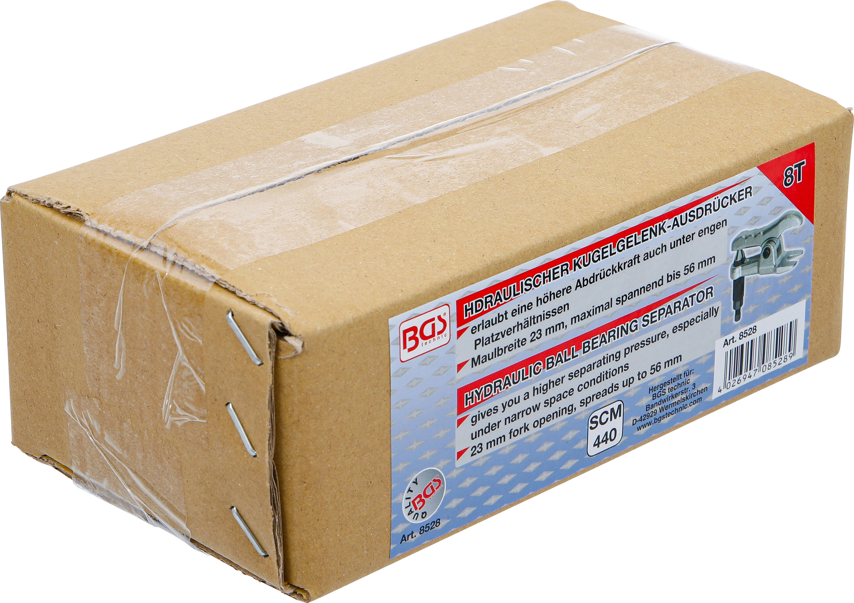 BGS Kugelgelenk-Ausdrücker | hydraulisch | 8 t