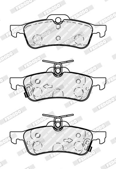 Bremsbelagsatz, Scheibenbremse