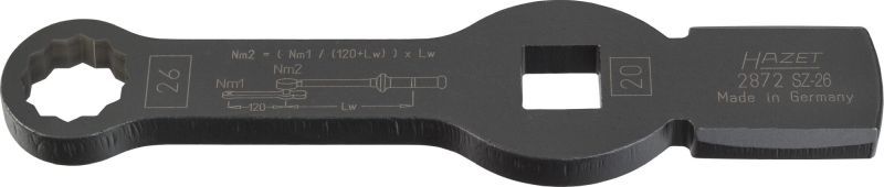 Schlagschlüssel, Bremssattelverschraubung