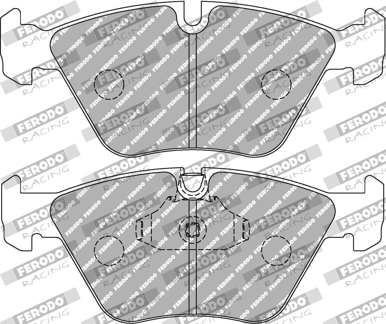 Bremsbelagsatz, Scheibenbremse