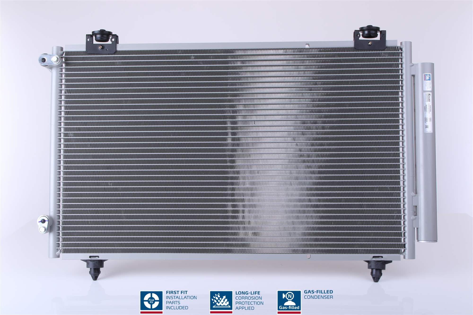 Kondensator, Klimaanlage NIS 940299 “NISSENS 16 mm, 652 mm, 390 mm”