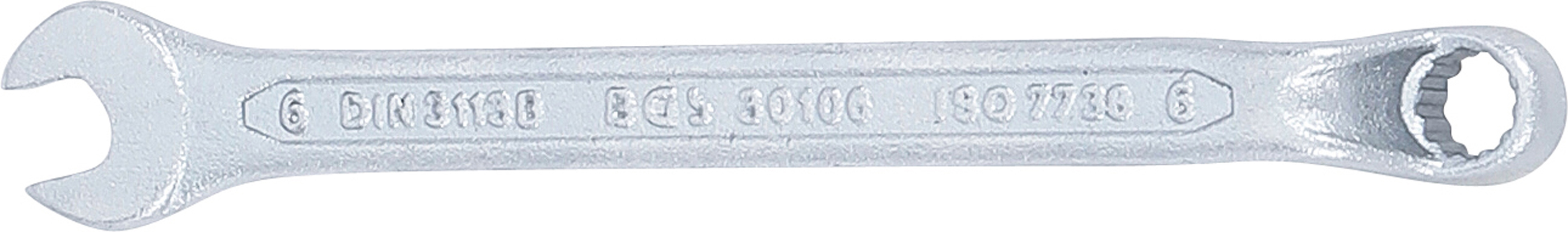 BGS Maul-Ringschlüssel, gekröpft | SW 6 mm