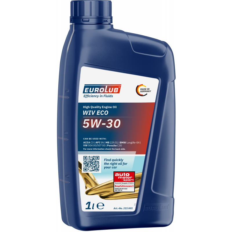 5W-30 Eurolub WIV ECO Motoröl 1 Liter