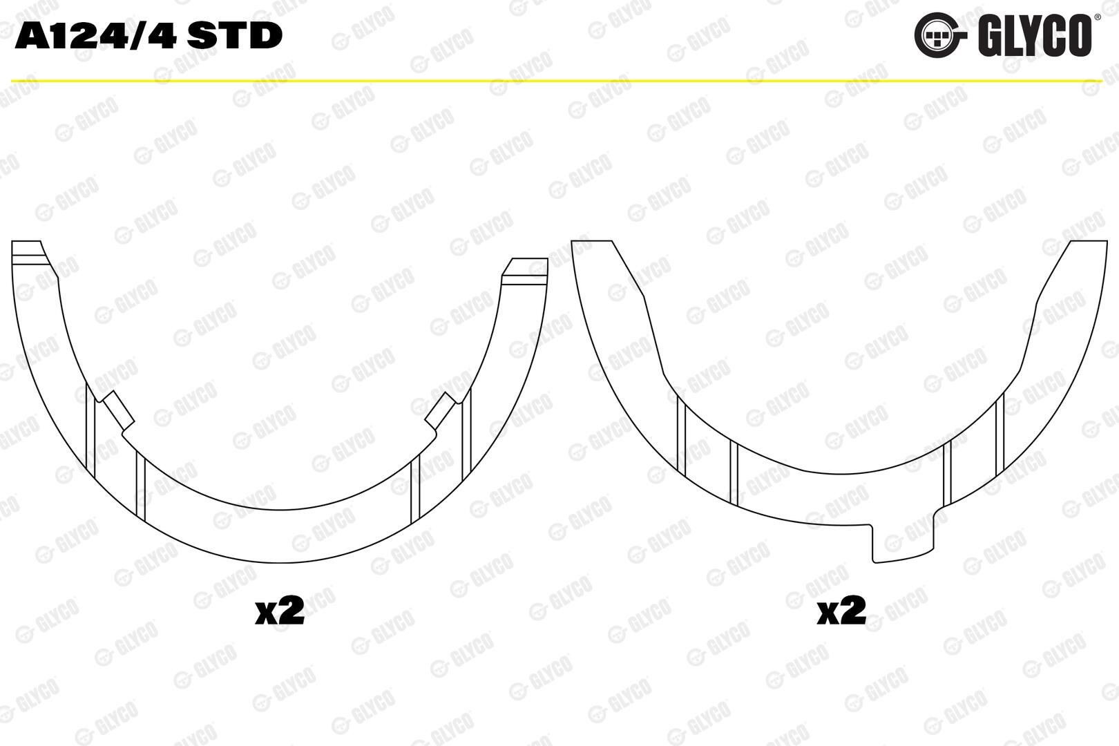 Distanzscheibe, Kurbelwelle