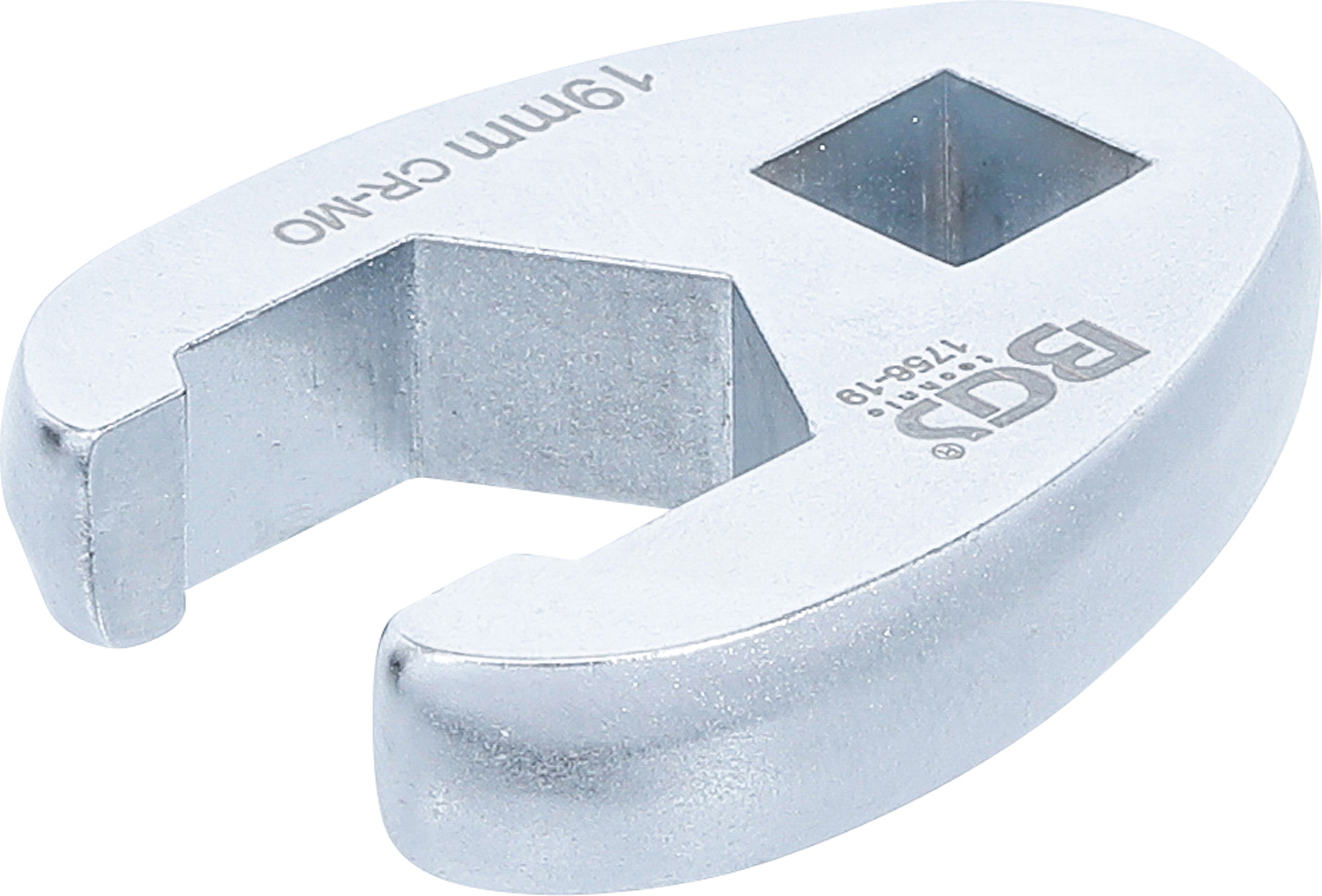 BGS Hahnenfußschlüssel | Antrieb Innenvierkant 10 mm (3/8") | SW 19 mm