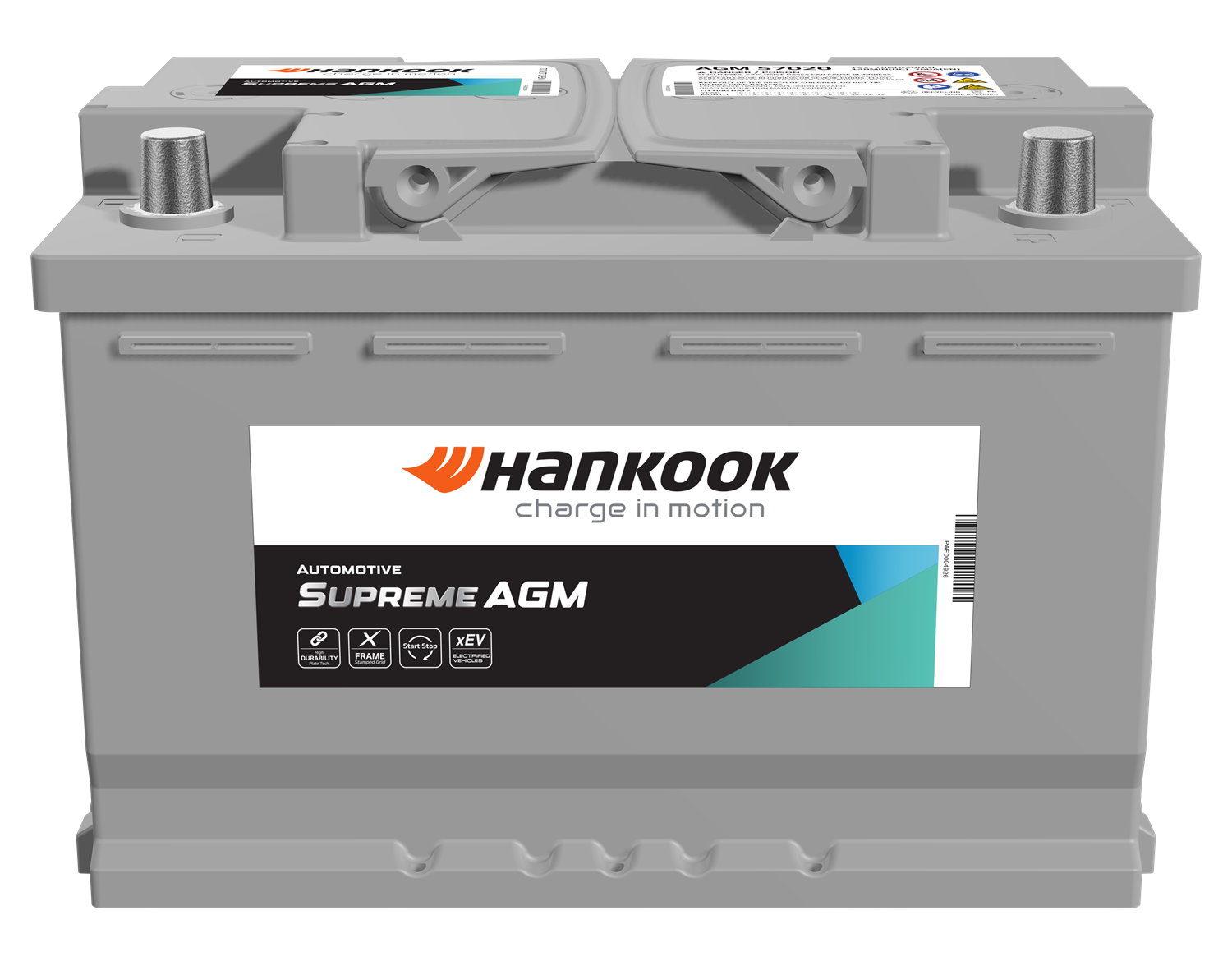 Starterbatterie “Hankook 12 V, 70 Ah, 760 A”