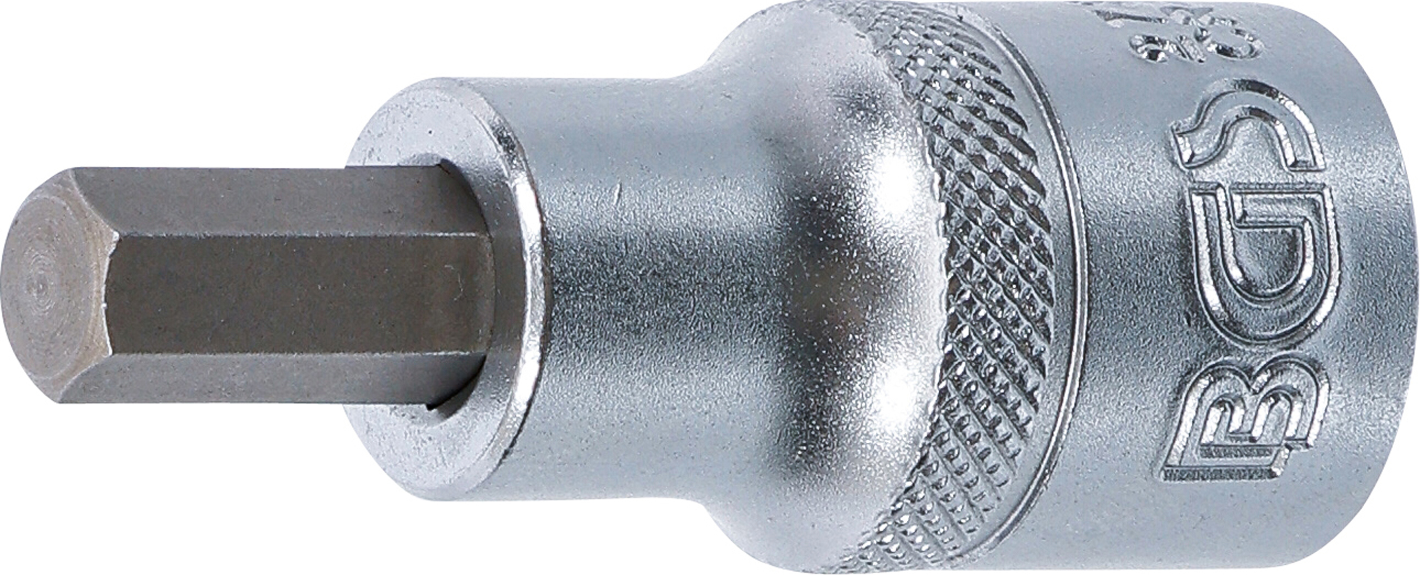 BGS Bit-Einsatz | Länge 55 mm | Antrieb Innenvierkant 12,5 mm (1/2") | Innensechskant 5/16"