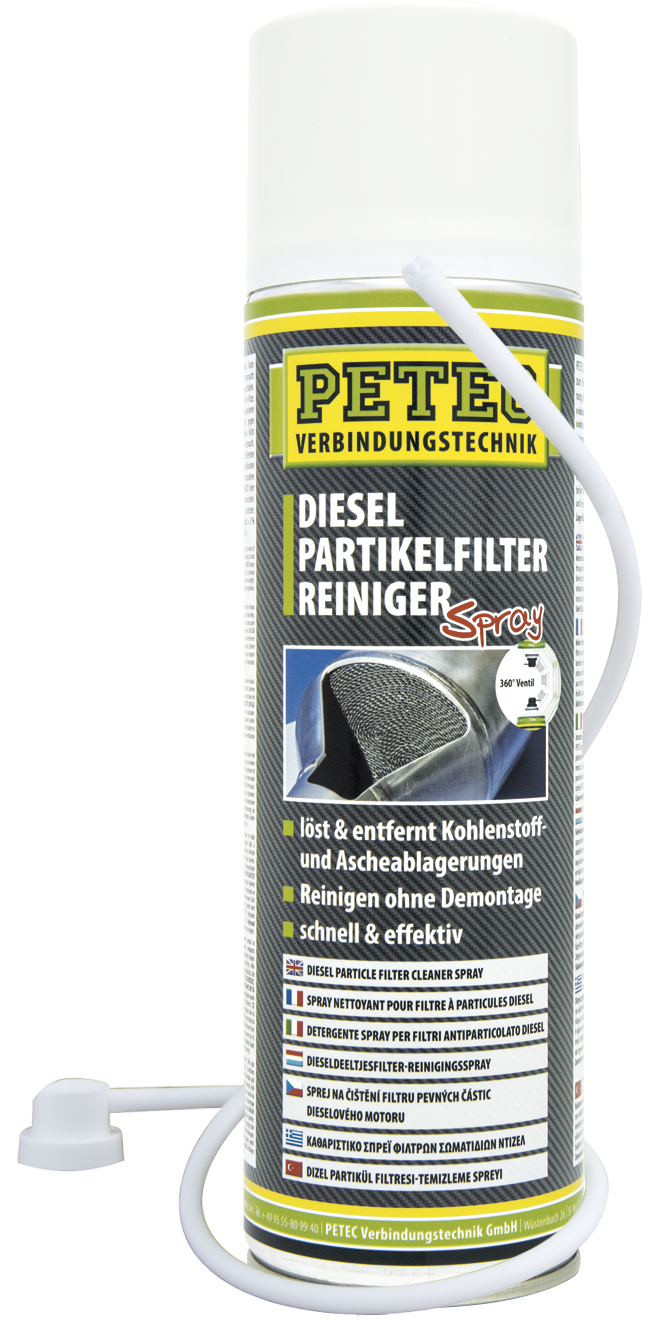 Petec Dieselpartikelfilterreiniger Spray 400 ml