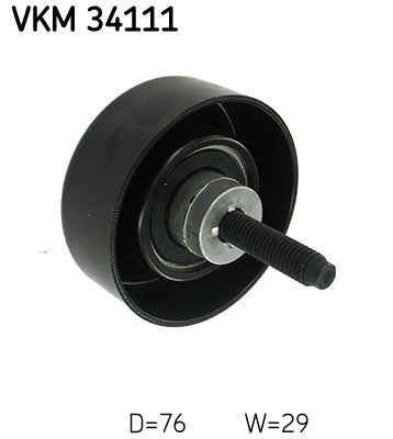 Umlenk-/Führungsrolle, Keilrippenriemen