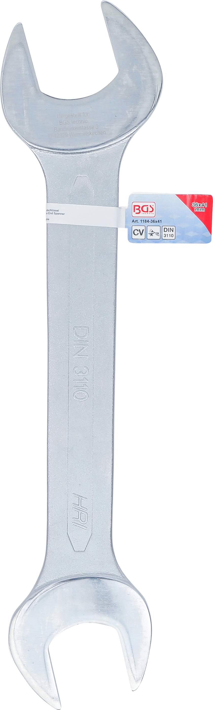 BGS Doppel-Maulschlüssel | SW 36 x 41 mm BGS Doppel-Maulschlüssel | SW 36 x 41 mm