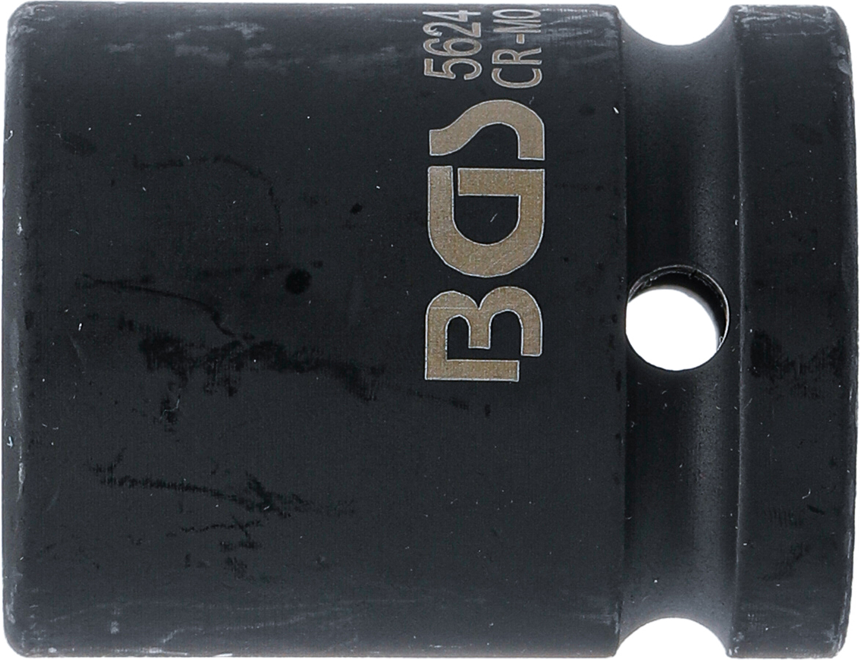 BGS Kraft-Steckschlüssel-Einsatz Sechskant | Antrieb Innenvierkant 20 mm (3/4") | SW 24 mm
