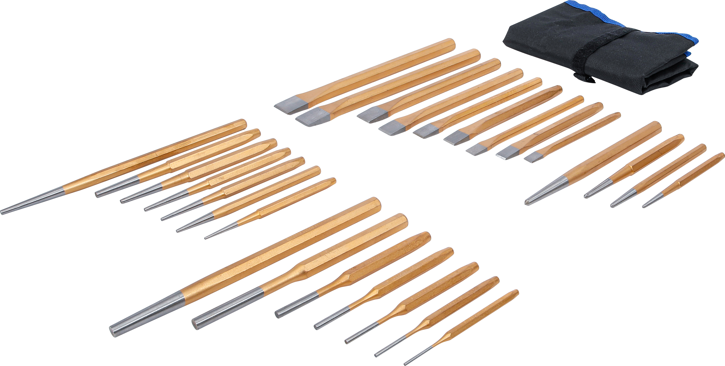 BGS Meißel- und Durchschläger-Satz | 28-tlg.