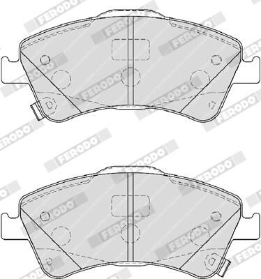 Bremsbelagsatz, Scheibenbremse