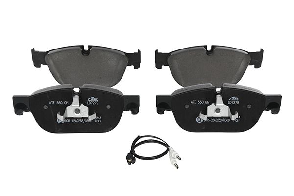 Bremsbelagsatz, Scheibenbremse