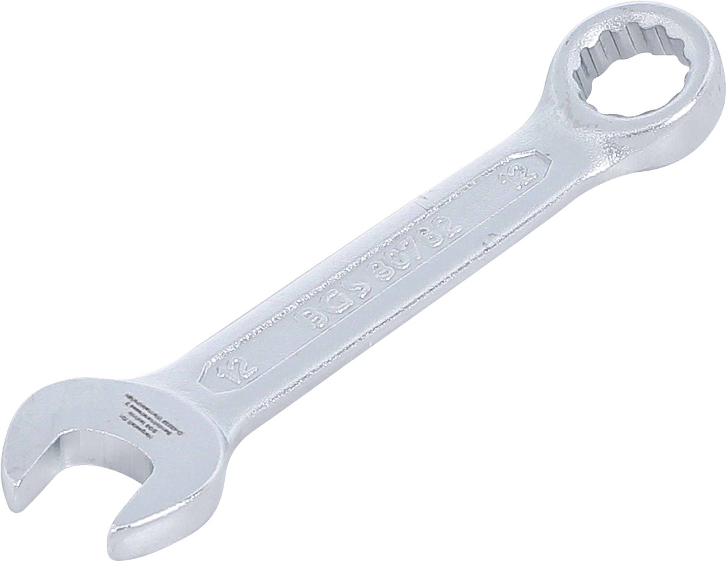BGS Maul-Ringschlüssel, extra kurz | SW 12 mm