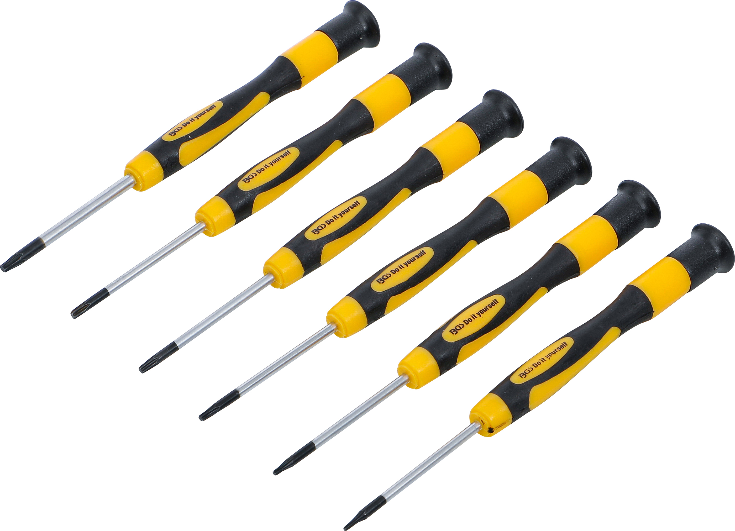 BGS Präzisions-Schraubendreher-Satz | T-Profil (für Torx) | 6-tlg.