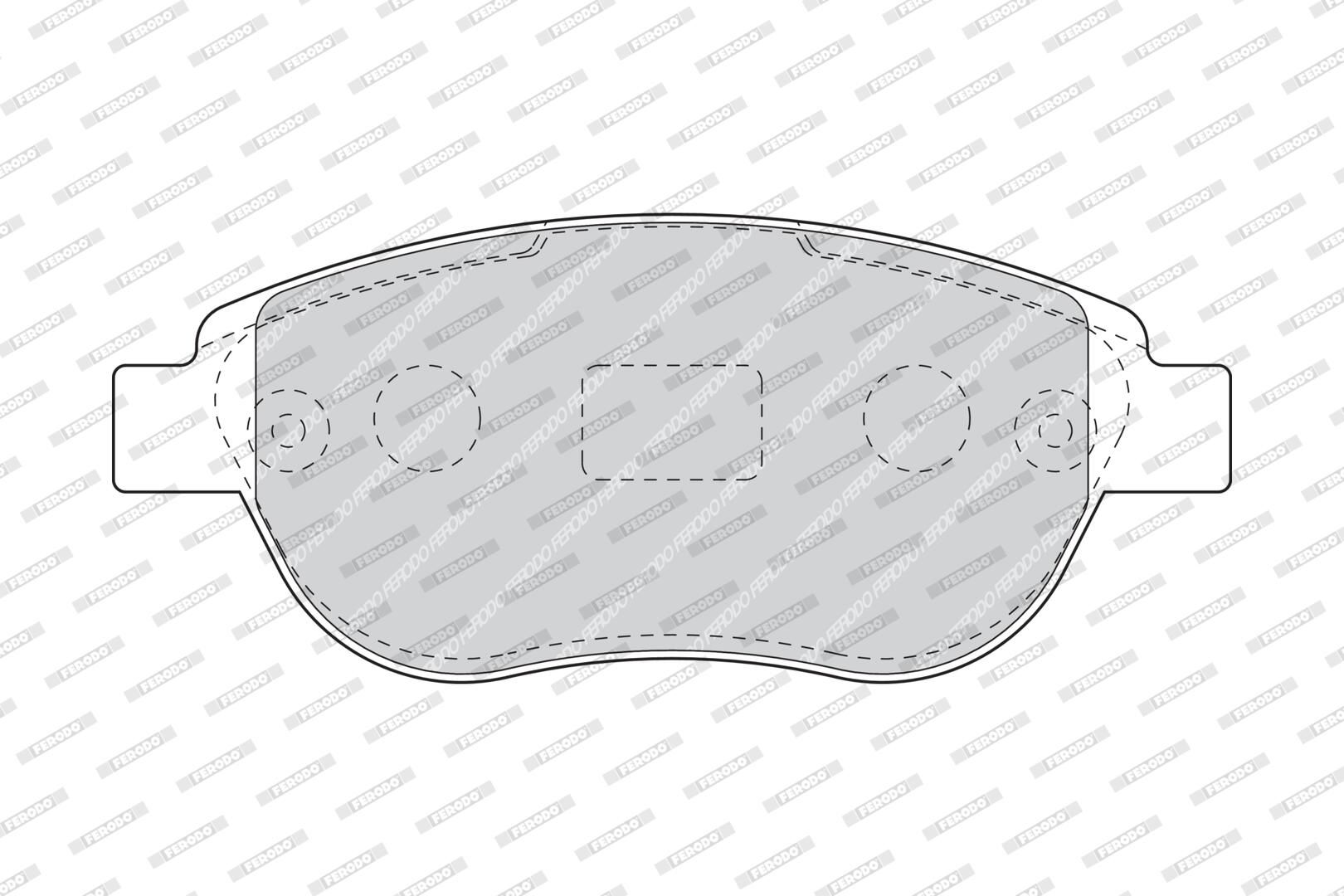 Bremsbelagsatz, Scheibenbremse