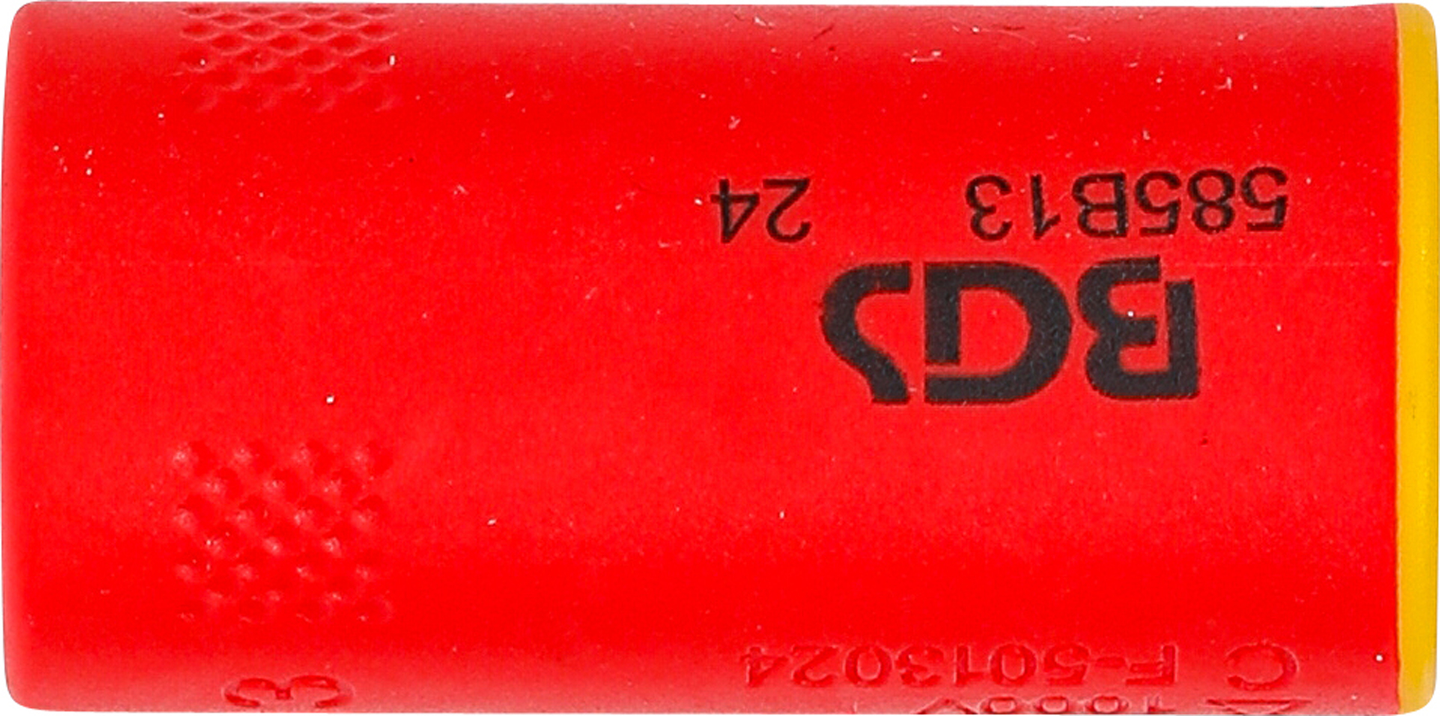 BGS VDE-Steckschlüssel-Einsatz Sechskant | Antrieb Innenvierkant 10 mm (3/8") | SW 13 mm