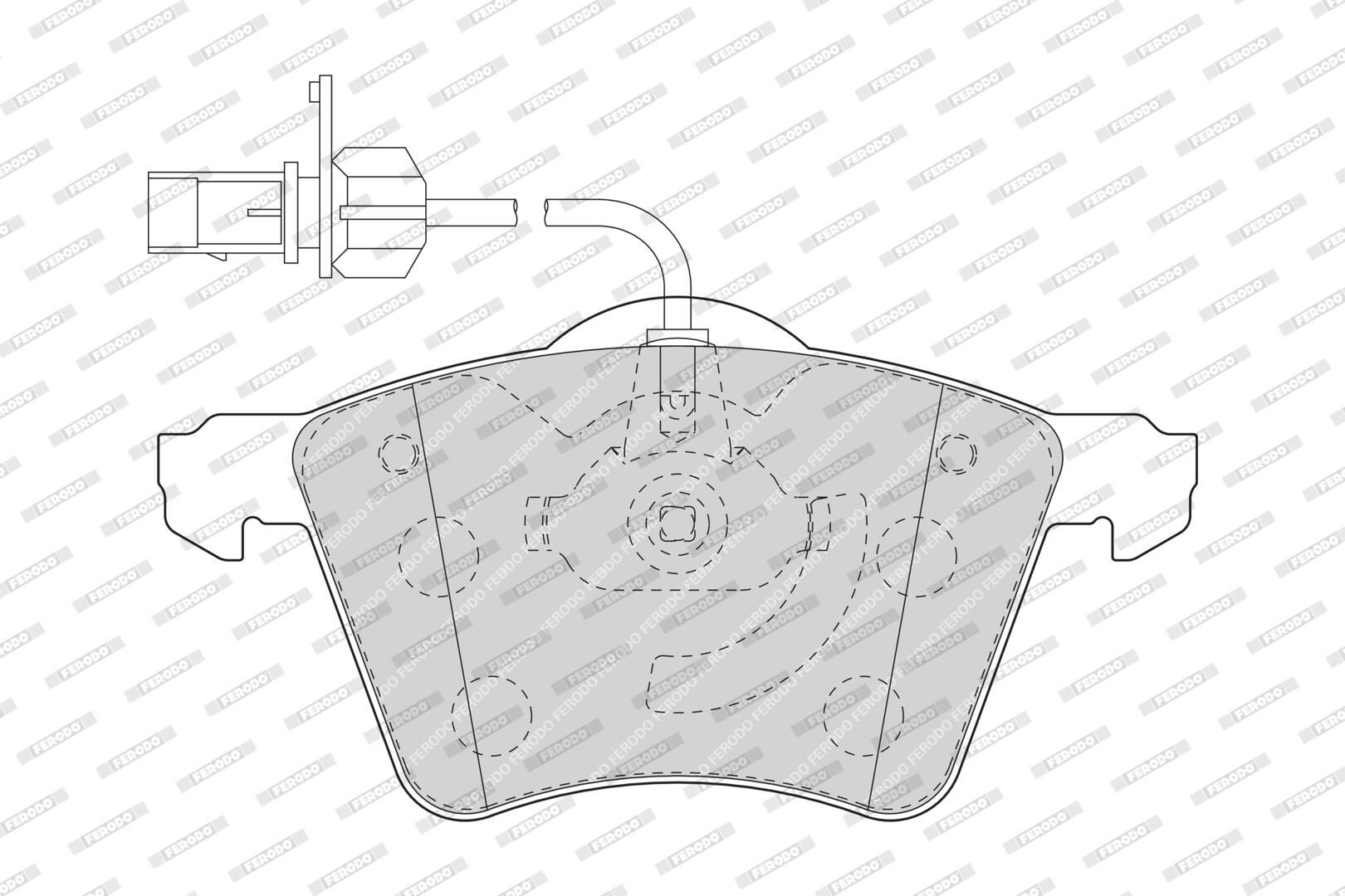 Bremsbelagsatz, Scheibenbremse