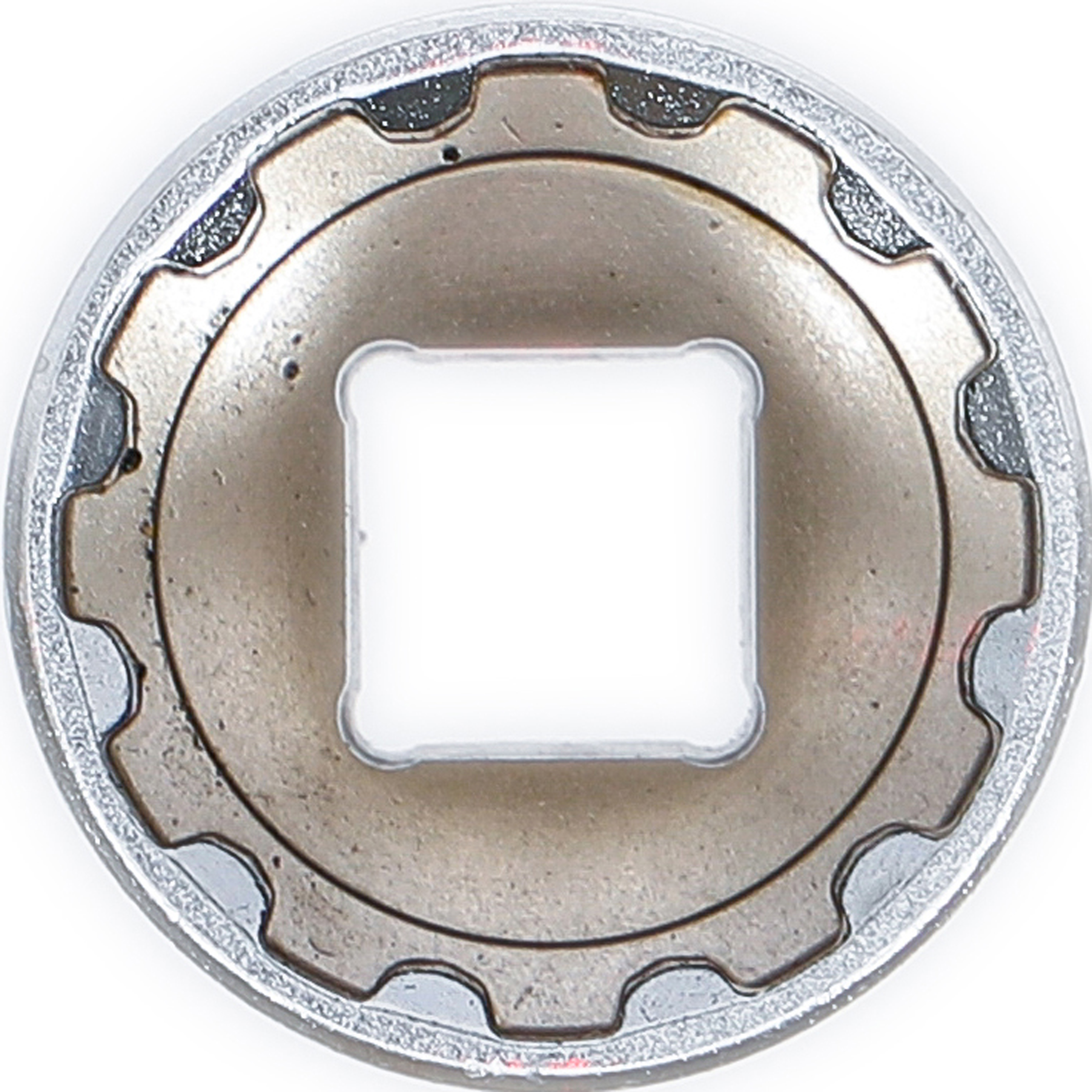 BGS Steckschlüssel-Einsatz Gear Lock | Antrieb Innenvierkant 12,5 mm (1/2") | SW 27 mm