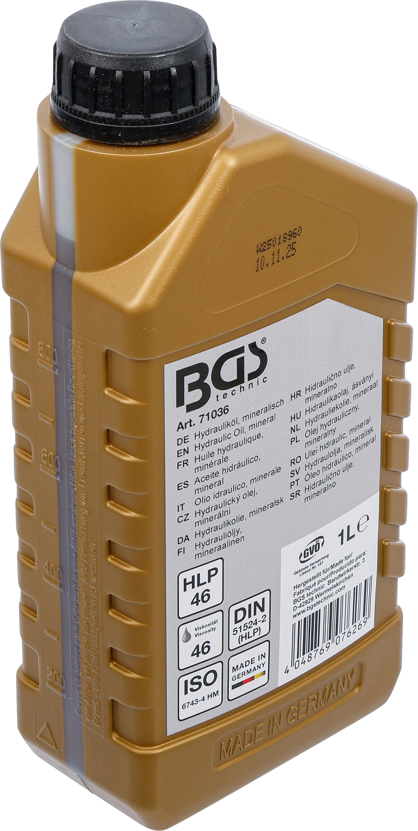 BGS Hydrauliköl | mineralisch | 1 l