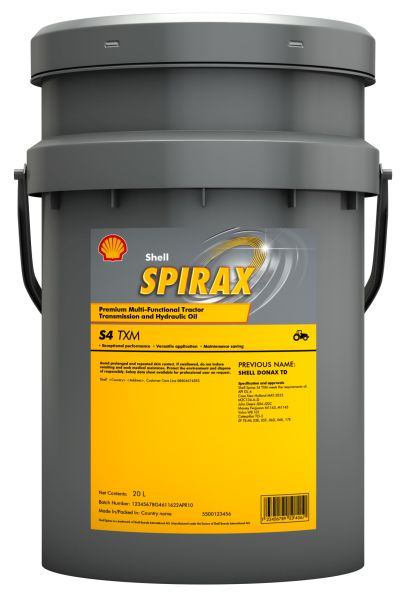 Shell 10W-30 Spirax S4 TXM UTTO Getriebeöl 20 Liter