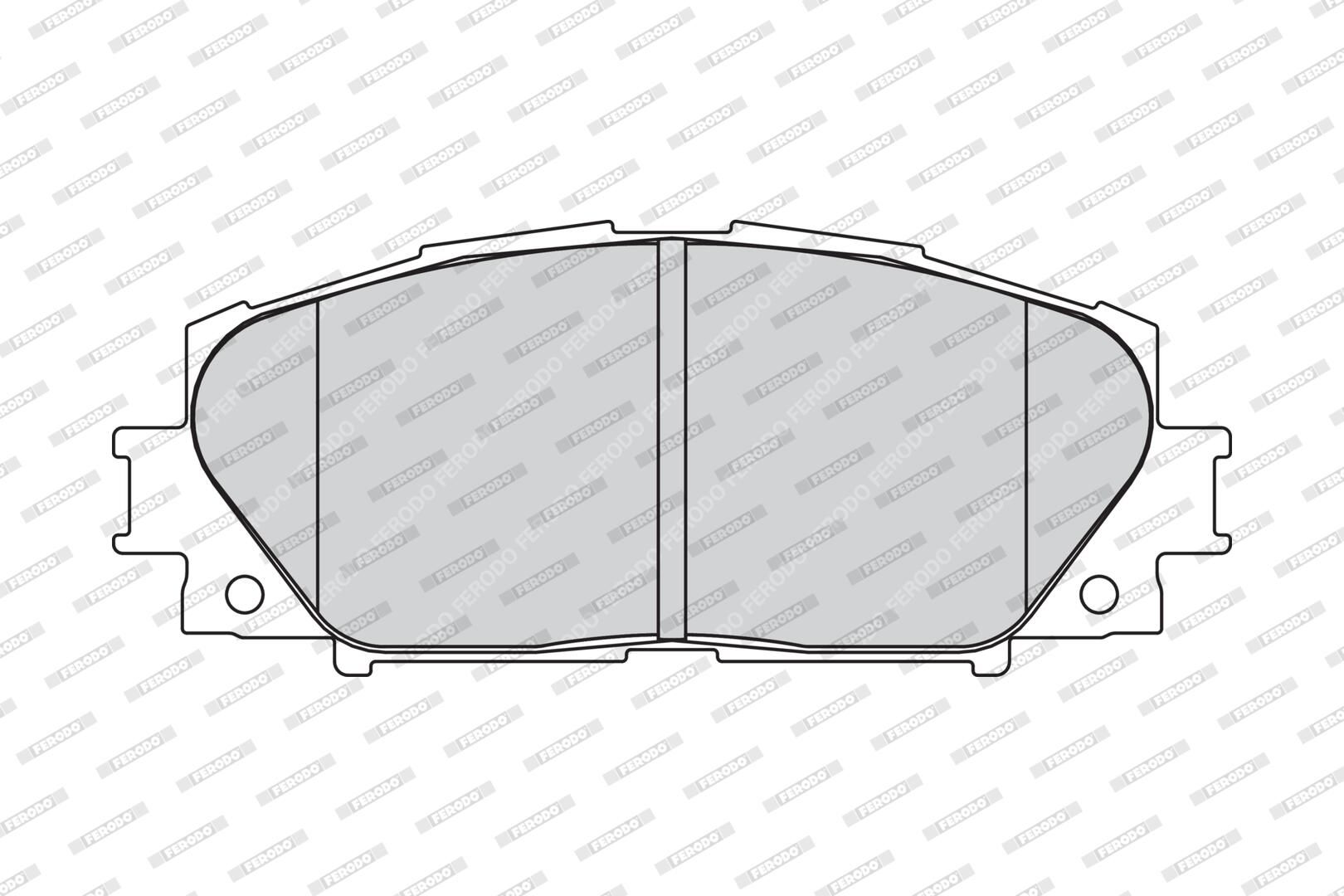 Bremsbelagsatz, Scheibenbremse