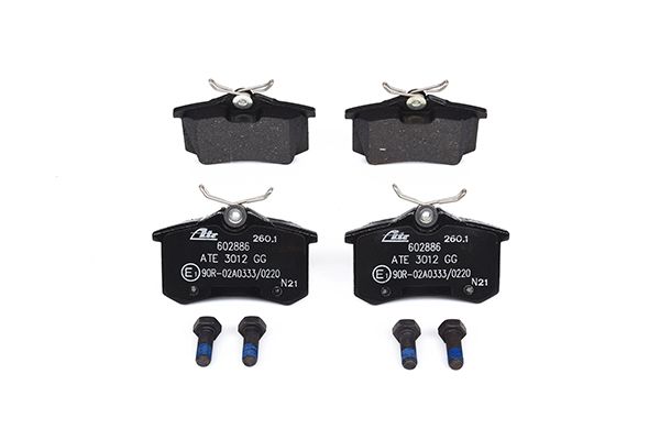 Bremsbelagsatz, Scheibenbremse