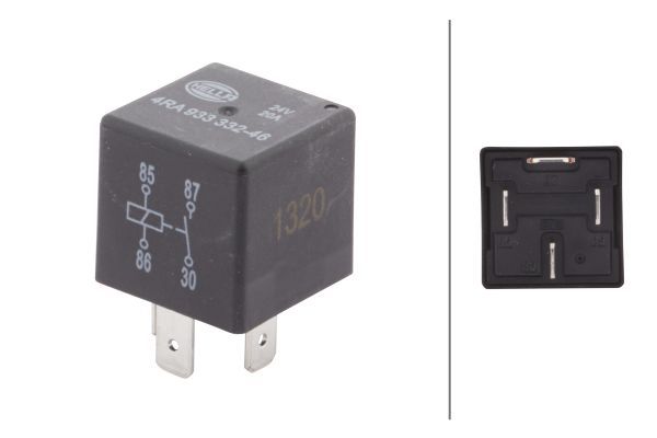 Relais, Arbeitsstrom