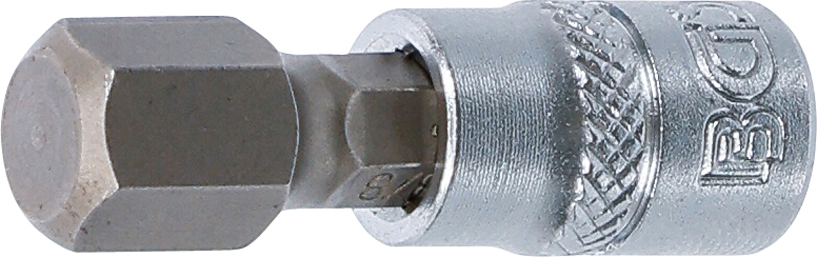 BGS Bit-Einsatz | Antrieb Innenvierkant 6,3 mm (1/4") | Innensechskant 3/8"
