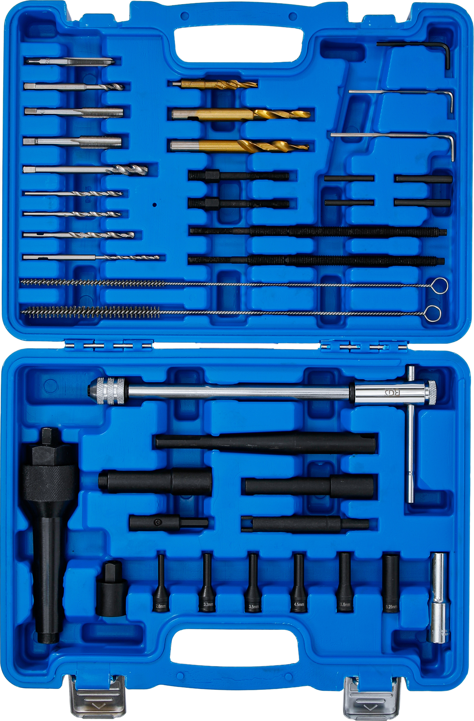BGS Glühkerzen-Ausbau und Gewinde-Reparatur-Satz | M8, M10 | 41-tlg.