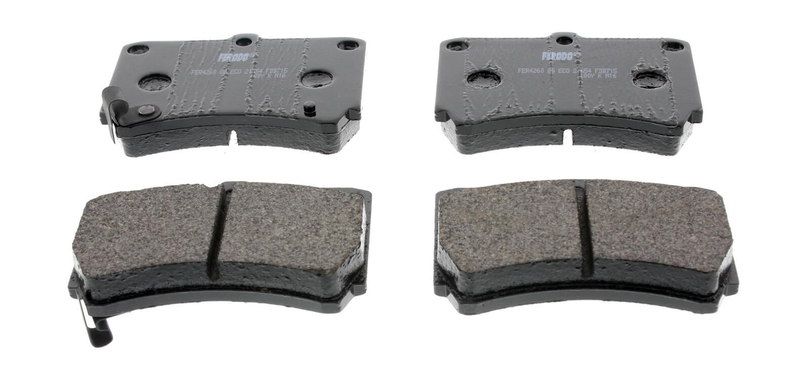 Bremsbelagsatz, Scheibenbremse