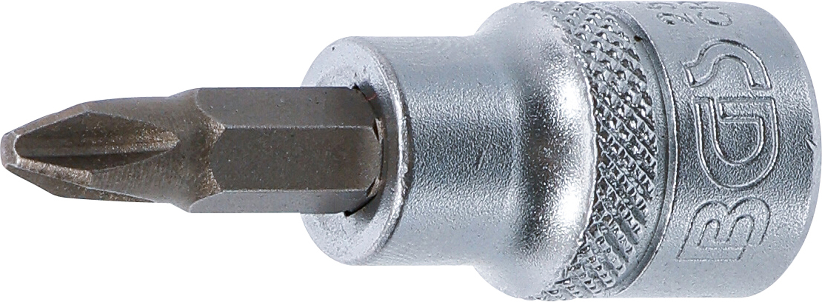BGS Bit-Einsatz | Antrieb Innenvierkant 10 mm (3/8") | Kreuzschlitz PH2