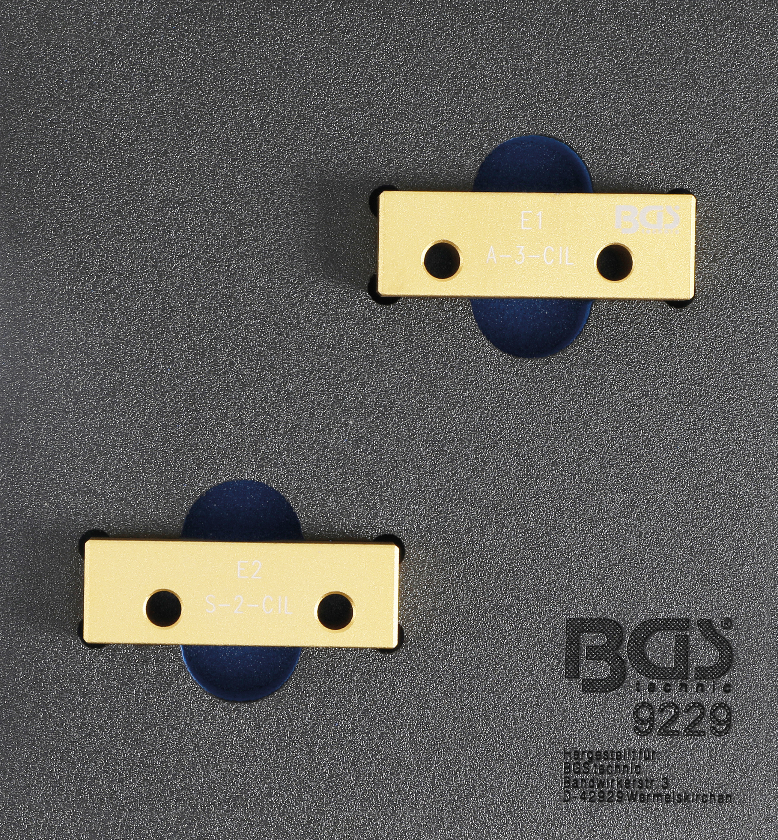 BGS Werkstattwageneinlage 1/6: Nockenwellen-Arretierwerkzeug-Satz | für Lancia 2.4 20V