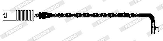 Warnkontakt, Bremsbelagverschleiß